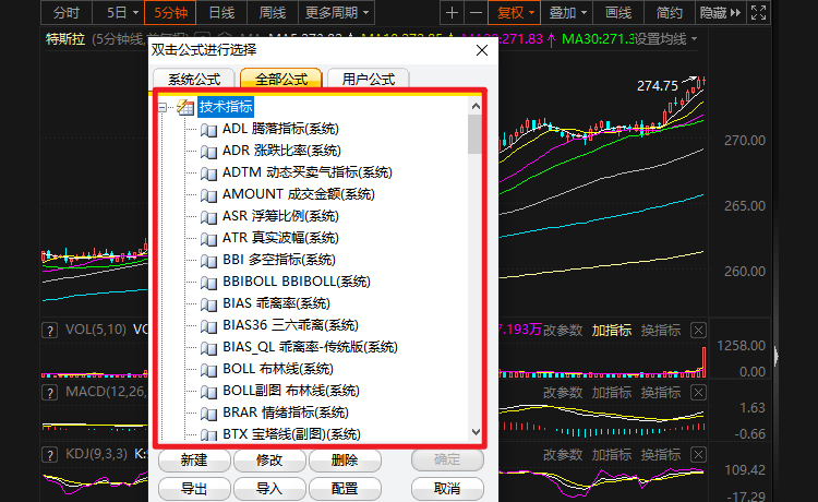 股票指标查询